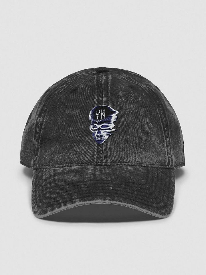 YN Skull Logo Acid Wash Cap product image (1)