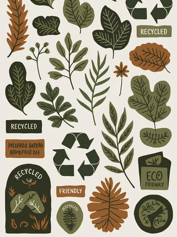 1000 Eco-Friendly Stickers Bundle product image (7)