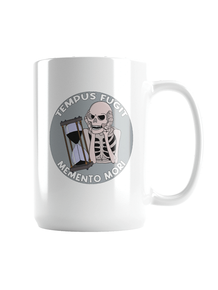Tempus Fugit Skeleton Memento Mori Hourglass product image (2)