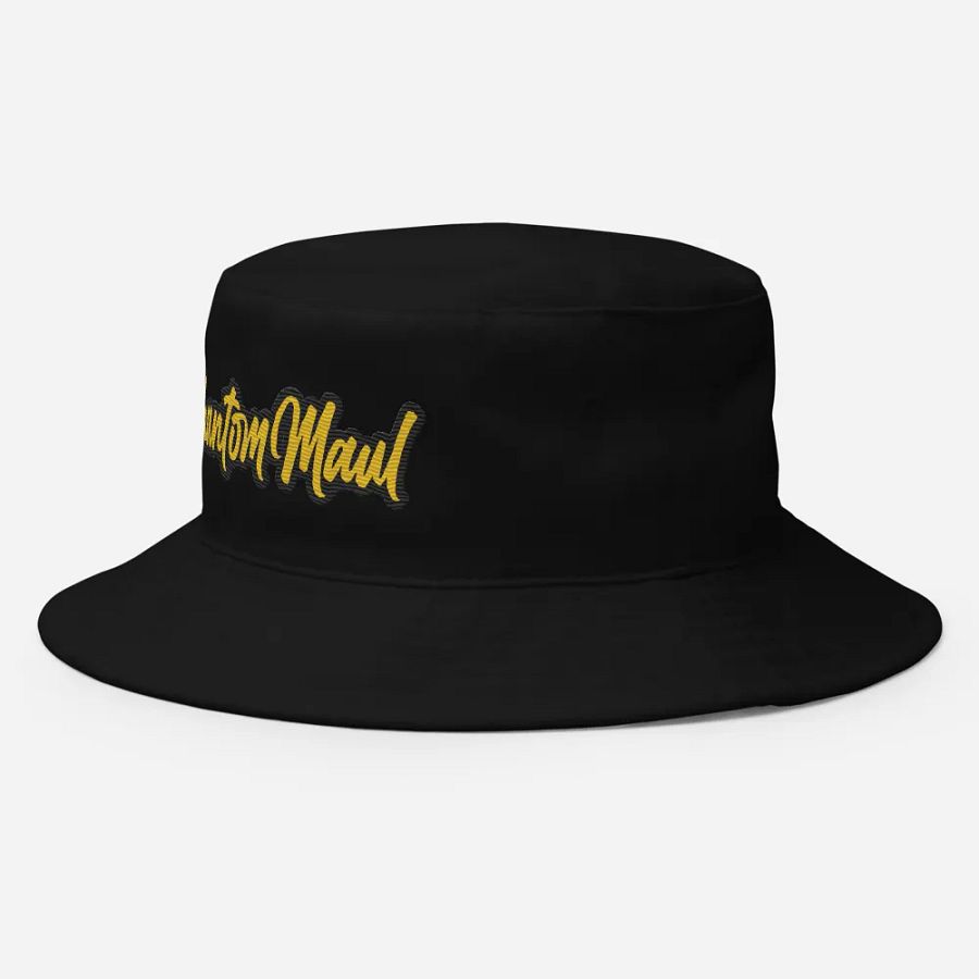 'PhantomMaul' Bucket Hat Yellow Lettering product image (10)