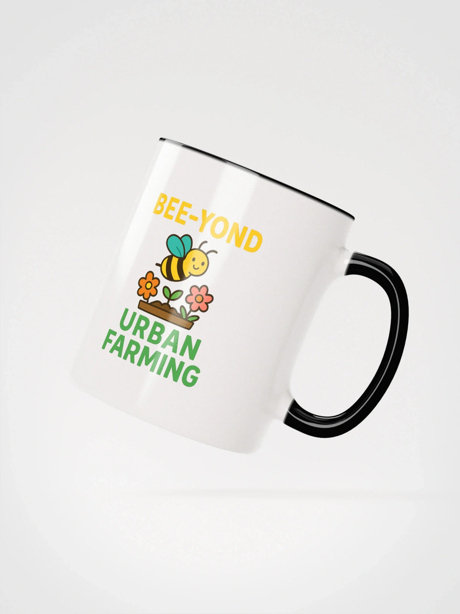 BEE-YOND Urban Farming Ceramic Mug product image (3)