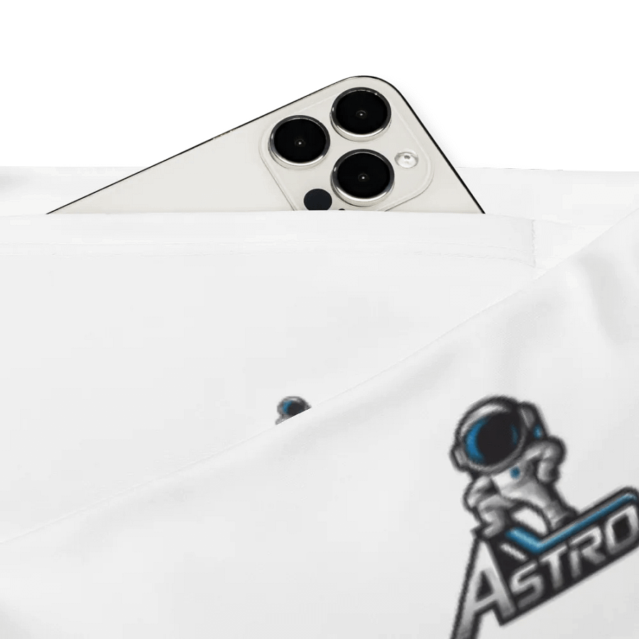 Astro Women's High-Waisted Flare Leggings with Smartphone Pocket and UPF 50+ - White product image (3)