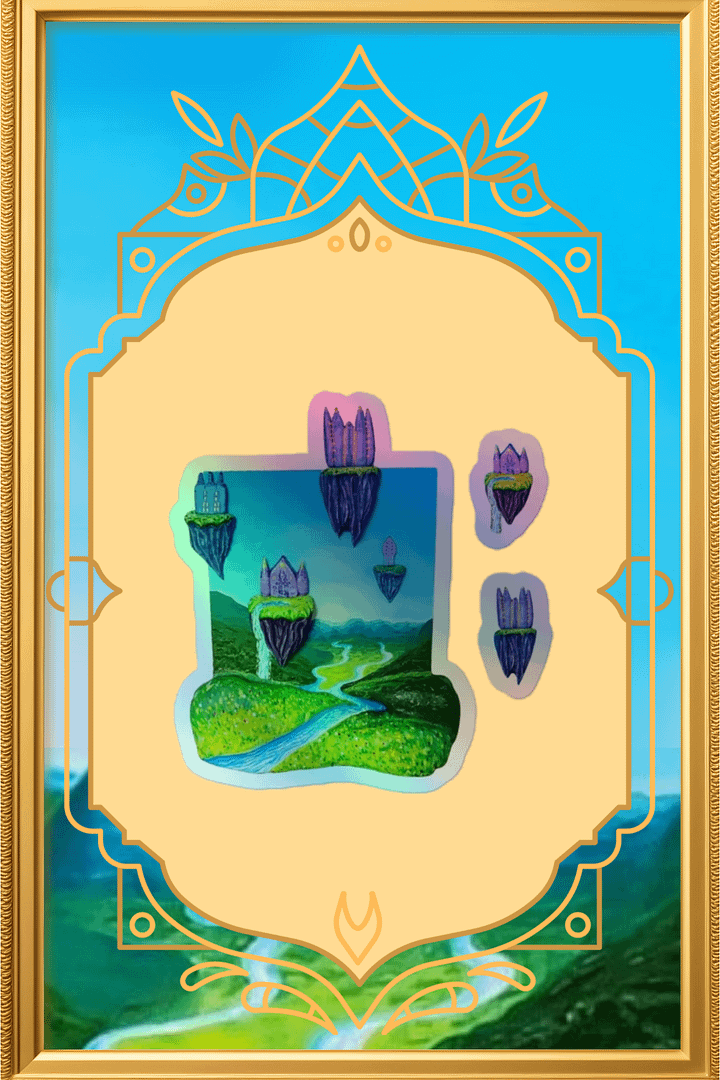 Fantasy World Holographic Stickers product image (1)
