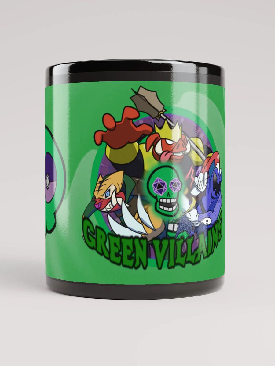Green Villains Black Mug! product image (10)