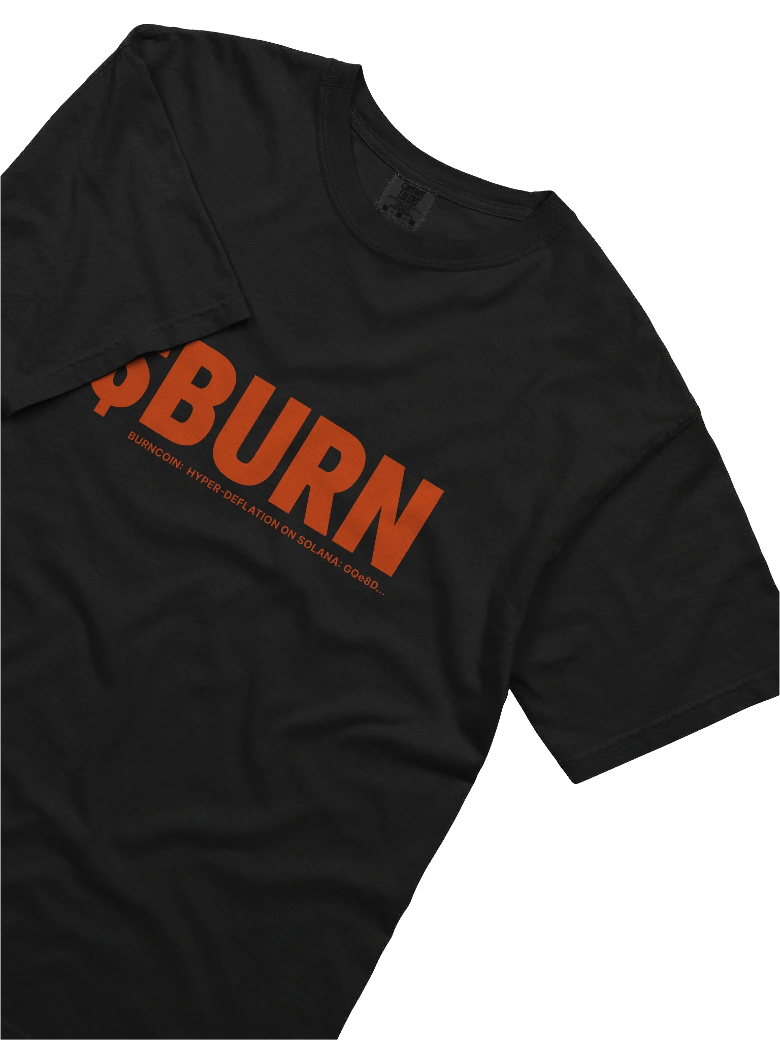 $BURN T-shirt - Red on Dark product image (2)