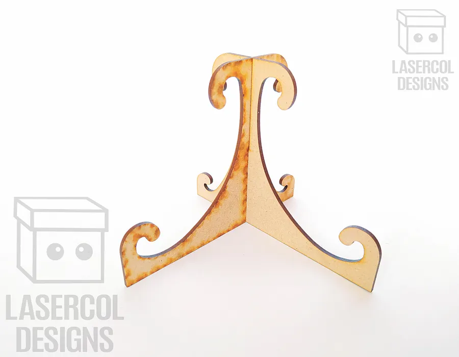 Easel Plate Stand Set 3 - Laser Cut Files product image (6)