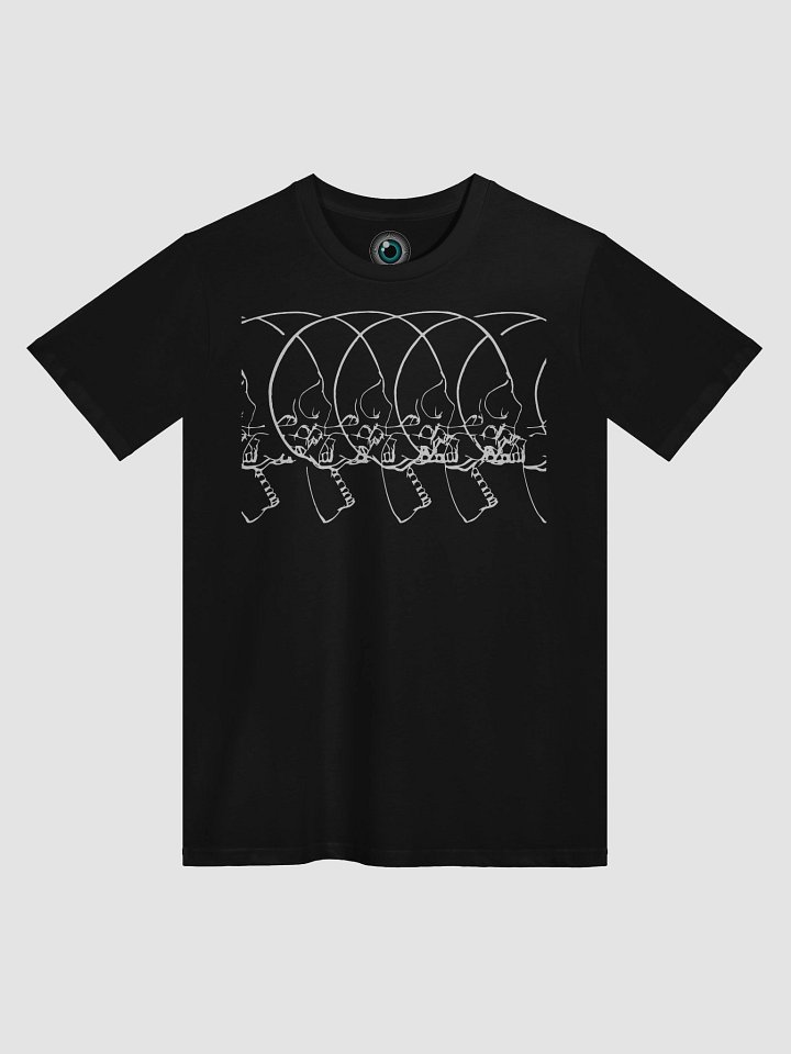 SKULL 3D OPTICAL ILLUSION T-SHIRT UNISEX product image (1)