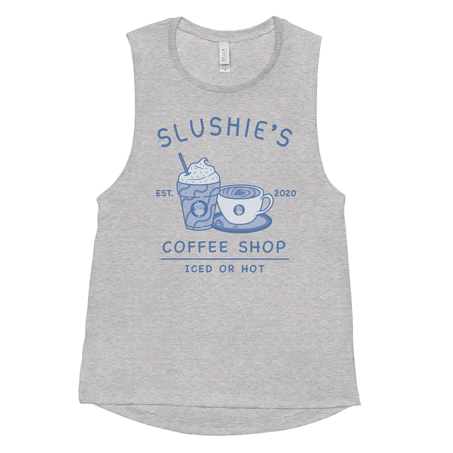 Slushie's Coffee Shop (Blue) | Women's Muscle Tank product image (11)