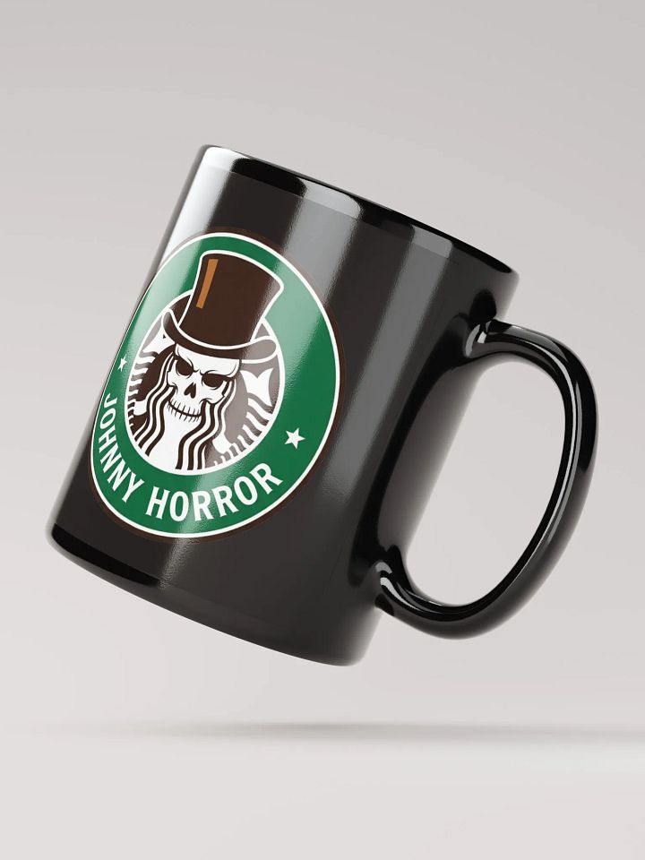 Johnny Horrorbucks Coffee Mug (Black) product image (3)