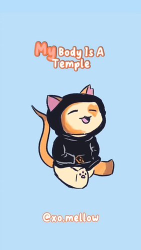 My body is a temple… 🙃 share if you can relate!

🔈: thefoxreturns (TT)

#Xomellow #artofmatsu #kawaiicat #catillustration #ca...