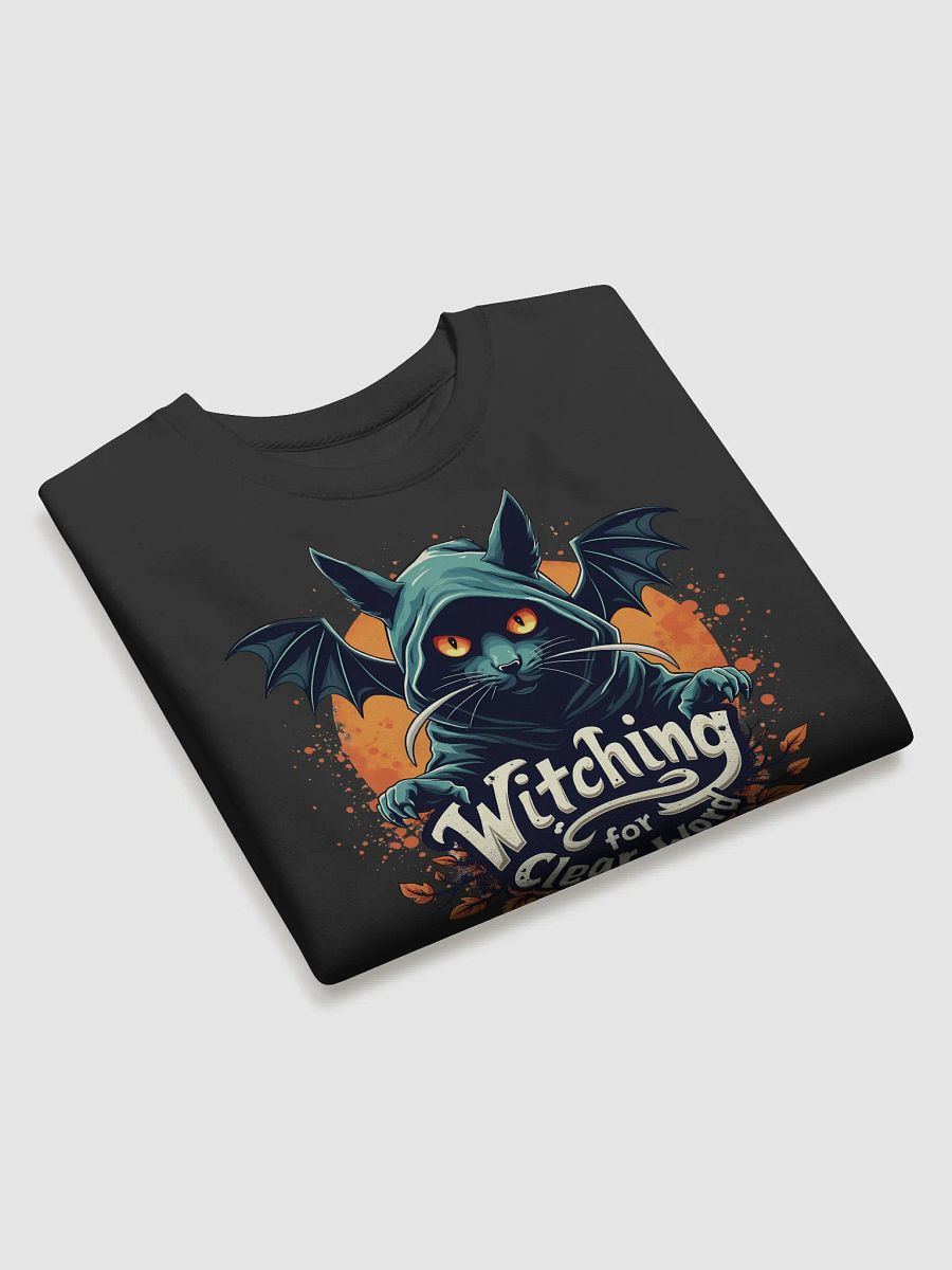 Witching for clear word Premium Sweatshirt product image (3)