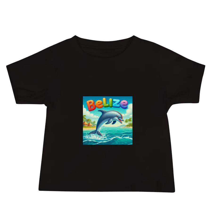 Belize Dolphin Adventure Baby Tee product image (5)