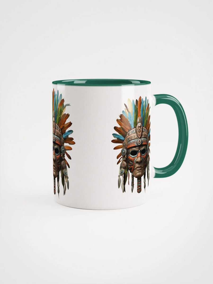 24 Xóchitl Nahui Aztec Warrior Mask Mug product image (18)
