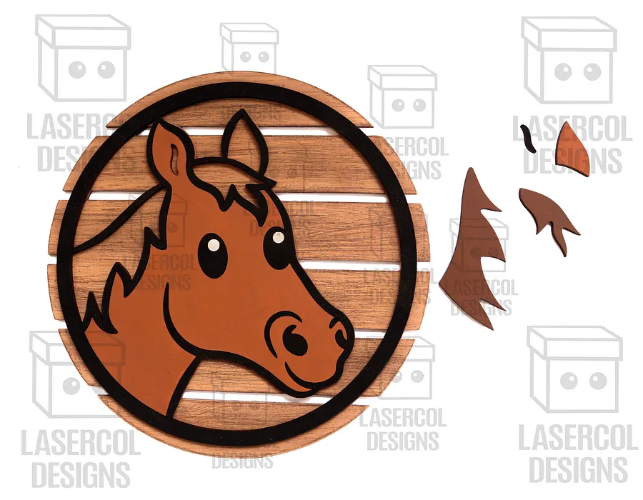 Farm Animals DIY Set 1 - Laser Cut Files product image (4)
