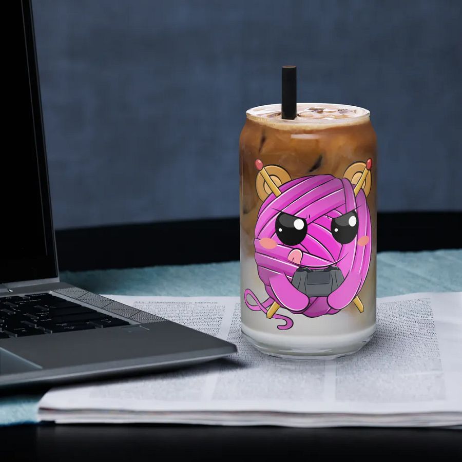 Emote-Zocken-Glas-16oz product image (33)