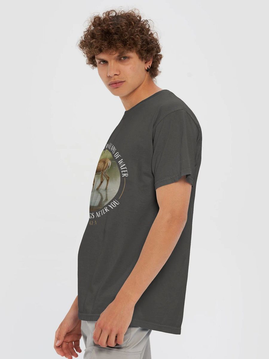 As the Deer Psalm 42:1 Watercolor T-Shirt product image (7)