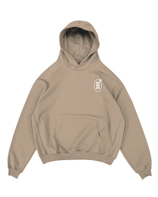 THE CHAOS HOODIE-SAND product image (1)