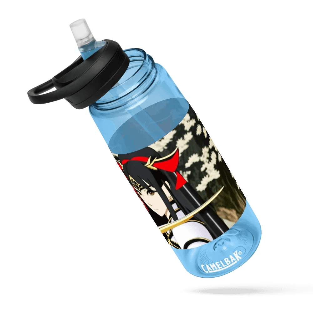 "Spring" Symmetrical Warrior Anime Water Bottle product image (6)