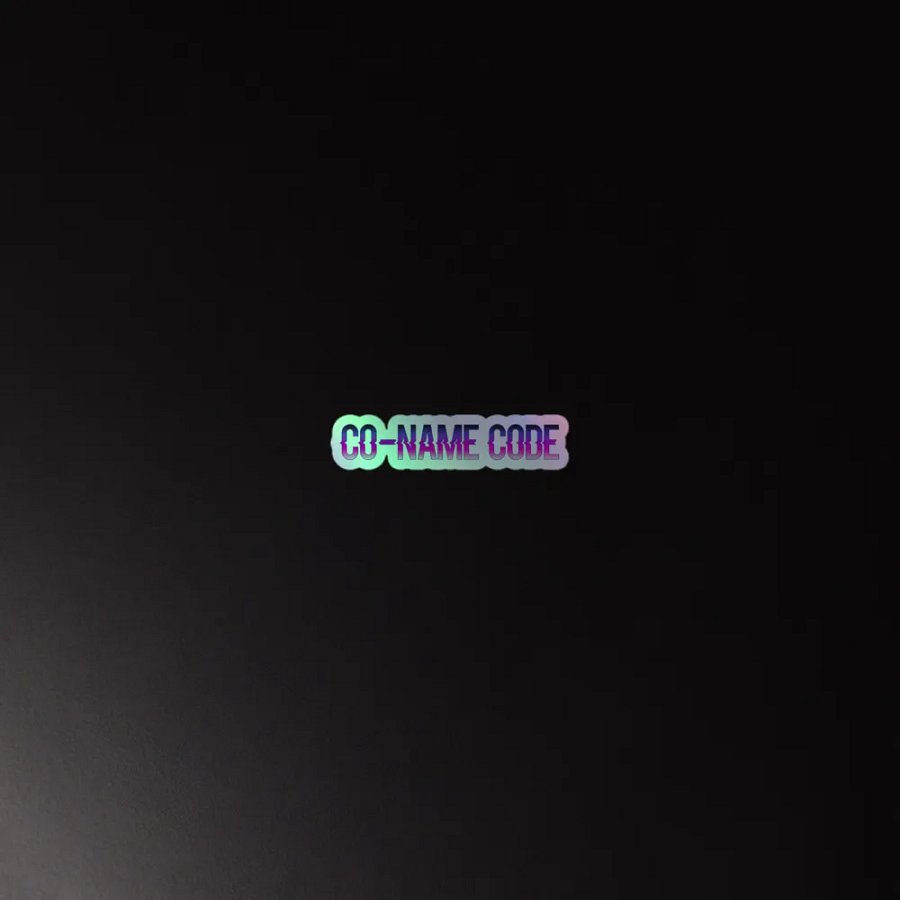 CO-NAME CODE Kiss-Cut Sticker Sheet product image (4)