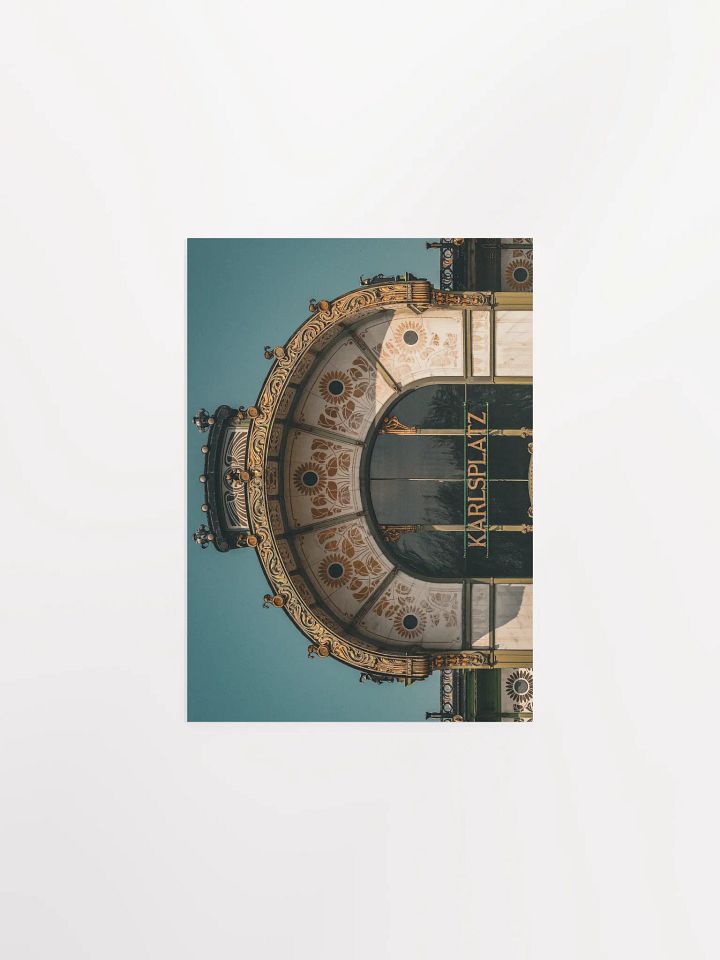 Karlsplatz Arch Poster product image (2)