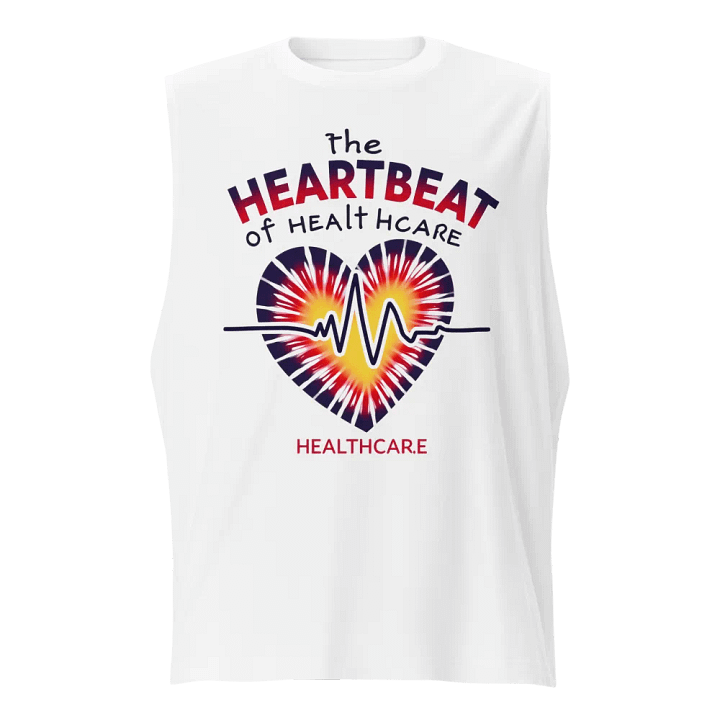 Vibrant Healthcare Heartbeat Muscle Tank product image (1)