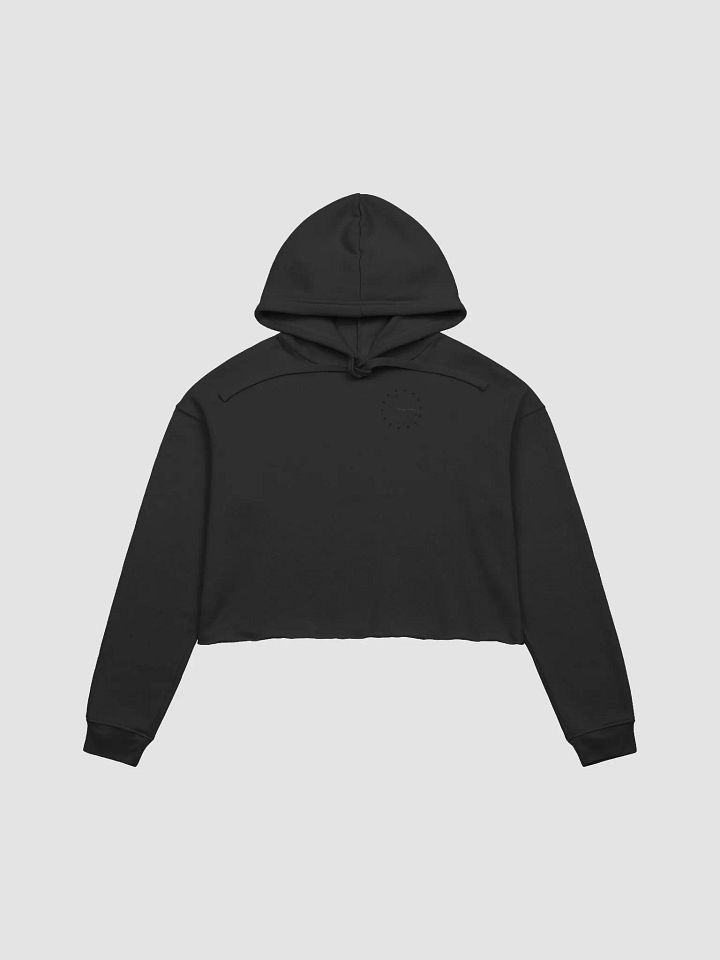 Moon & Stars Cropped Hoodie - Pink product image (4)
