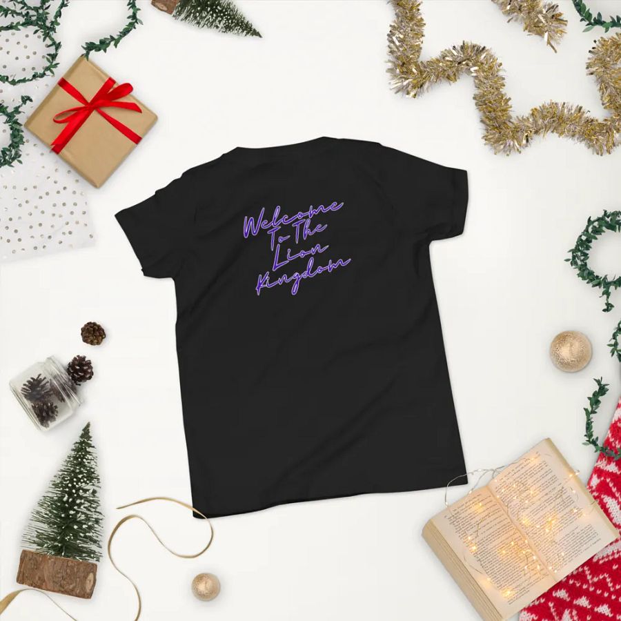 KIDS PURPLE LION LOGO T product image (3)