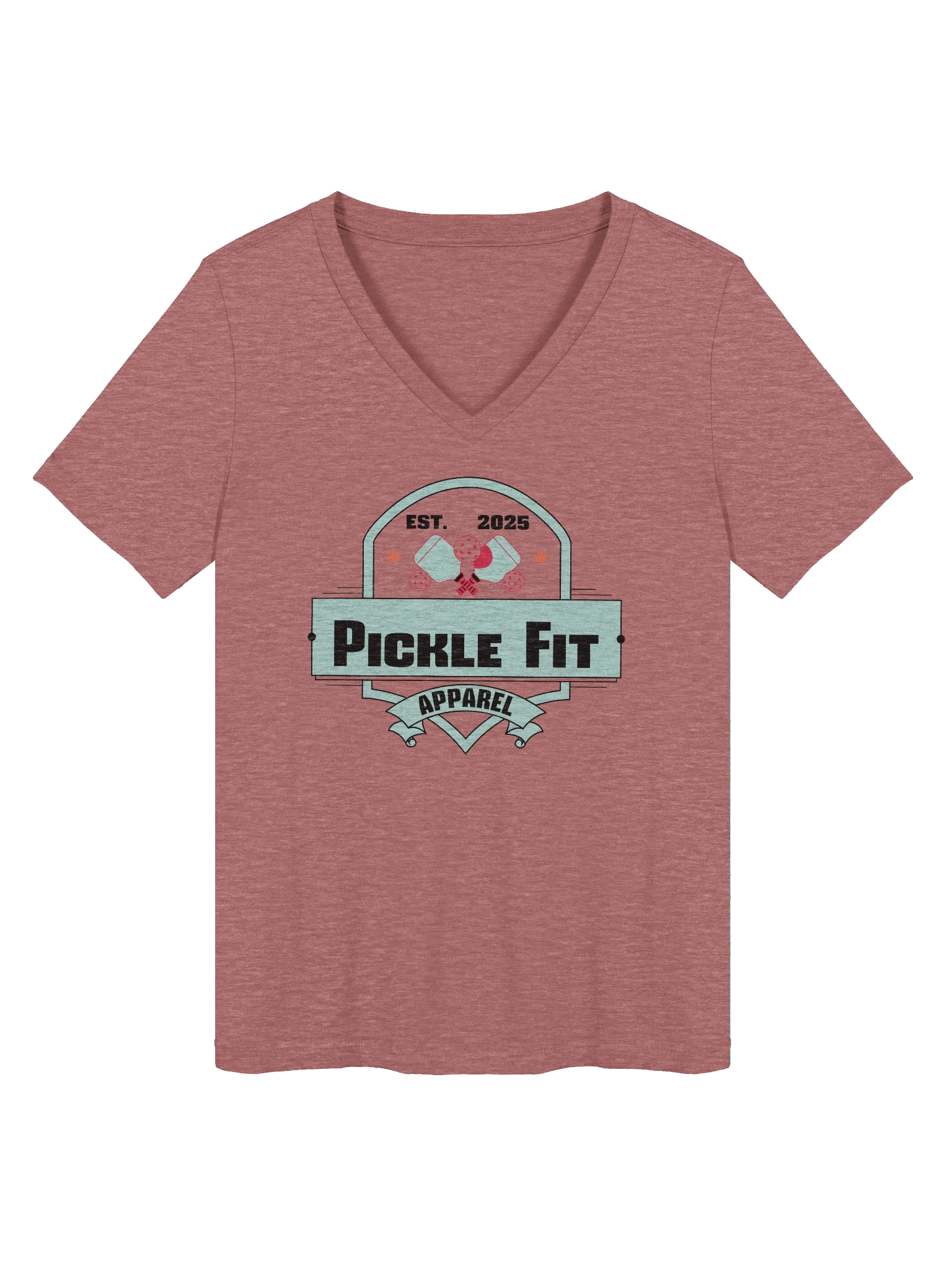 Pickle Fit Logo V-Neck Tee Womens product image (1)
