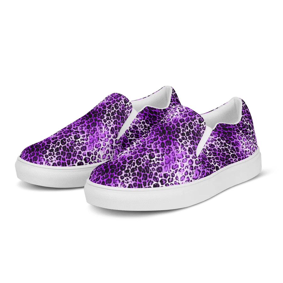 Purple Leopard Patetrn Canvas Pillow product image (3)