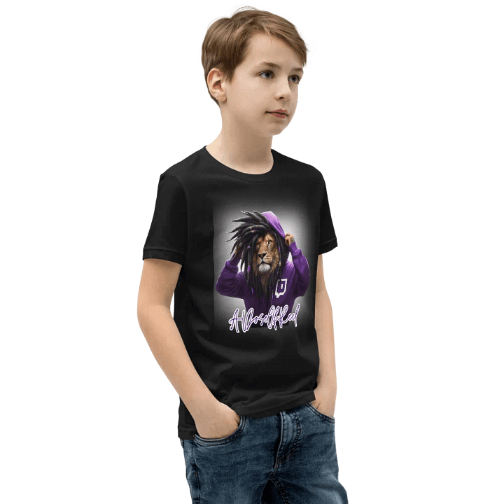 KIDS PURPLE LION LOGO T product image (1)