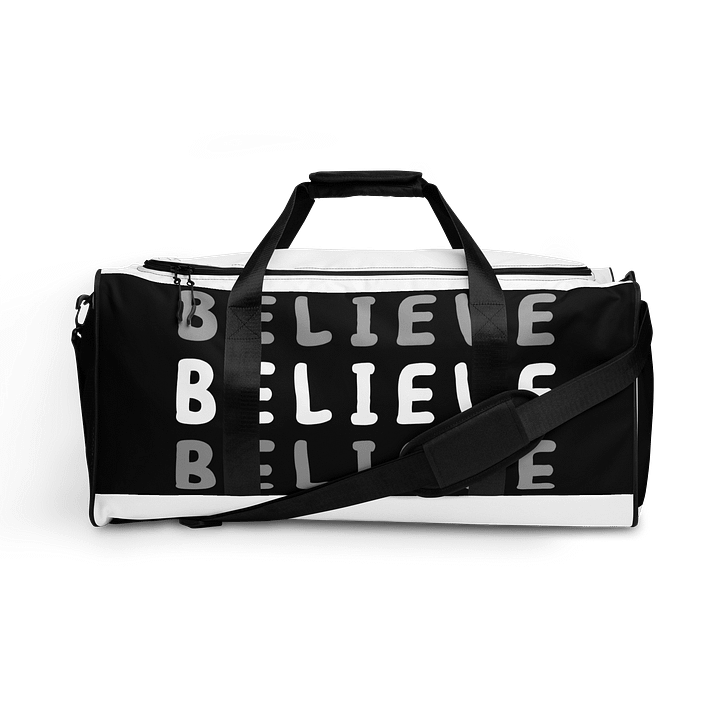 Believe Pattern All-Over Duffle Bag product image (1)
