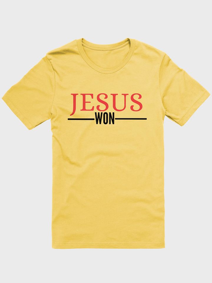 Jesus Won T- shirt product image (21)