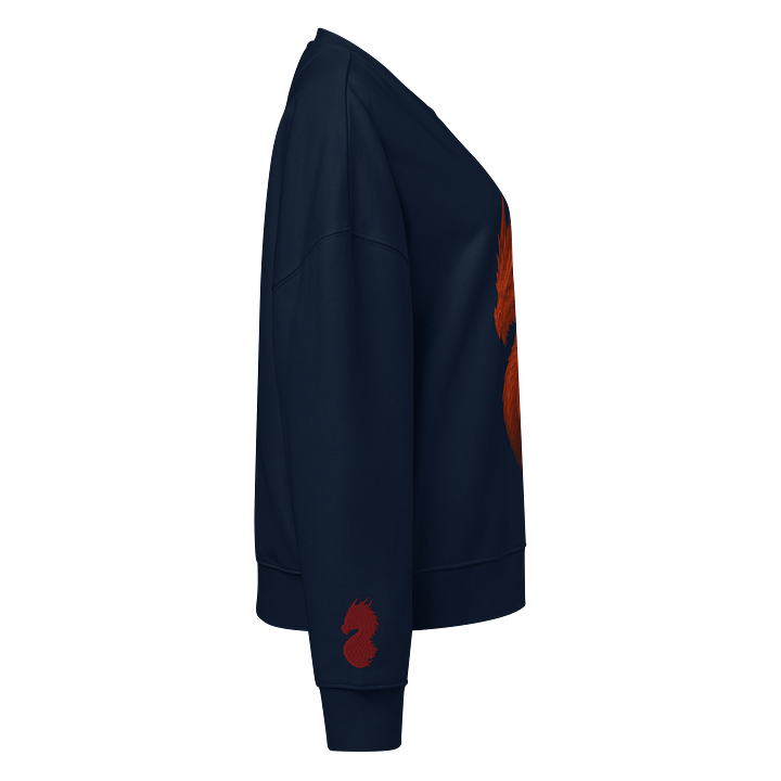 🔴100% Organic Cotton - Red Dragon – Flamekeeper's Creed Sweater product image (14)