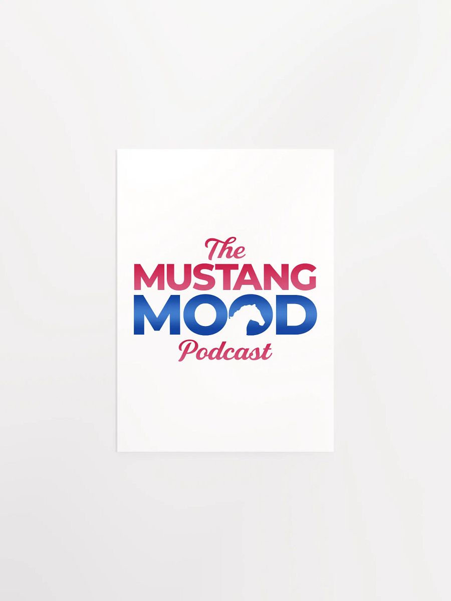 The Mustang Mood Poster product image (1)