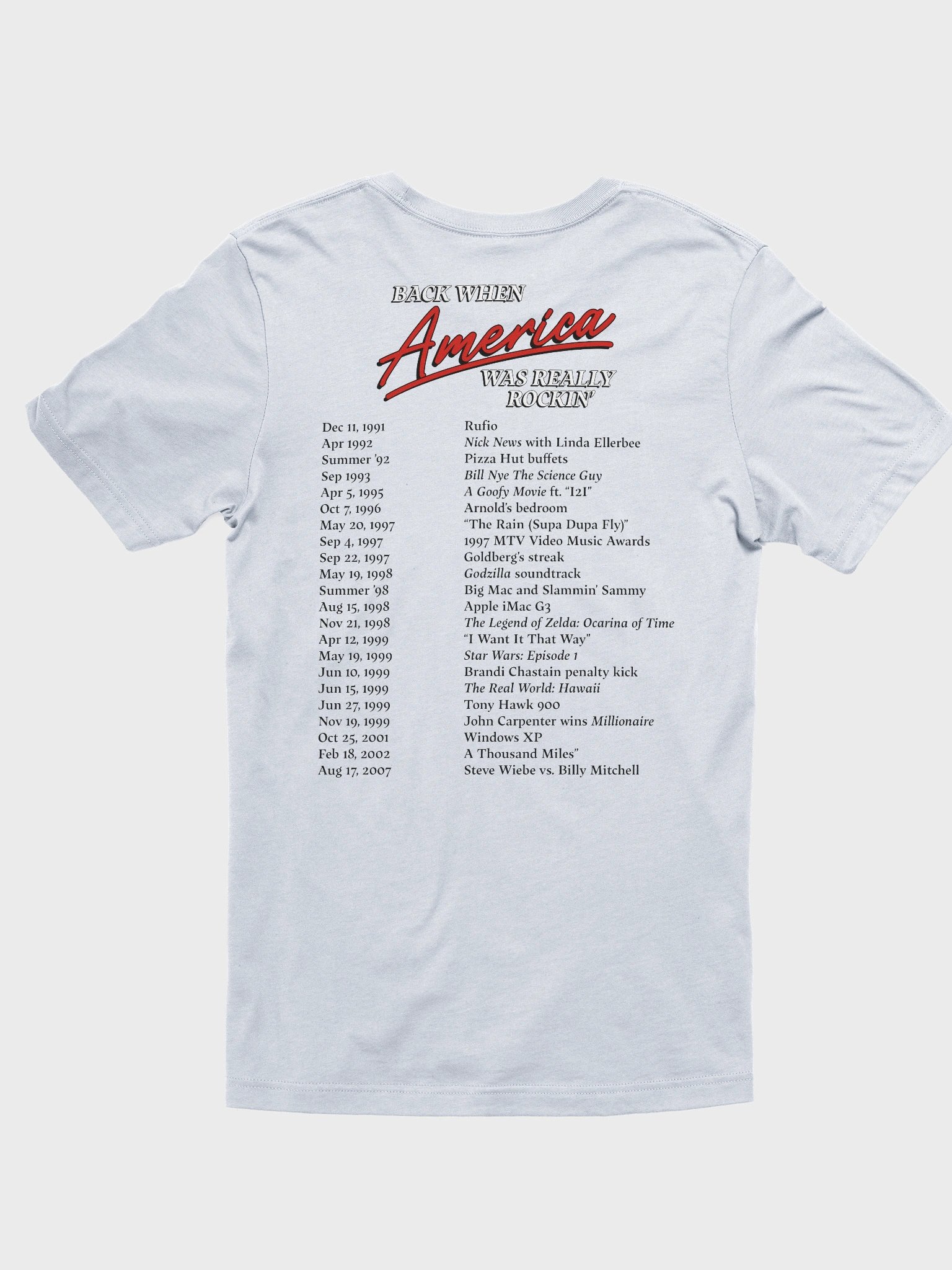 Back When America Was Really Rockin' T-Shirt product image (2)