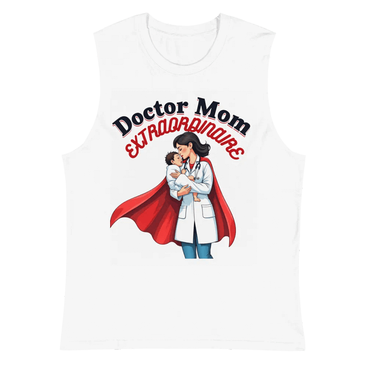 Doctor Mom EXTRAORDINAIRE Muscle Tank product image (2)