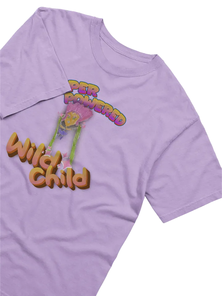 Super Powered Wild Child - Comfort Colors Garment-Dyed Heavyweight Tee product image (2)