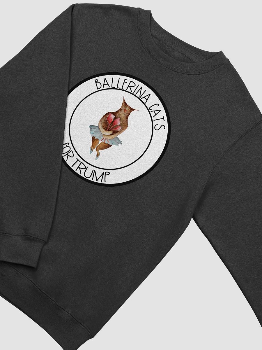 Dancing Ballerina Cat For Trump Sweatshirt product image (3)