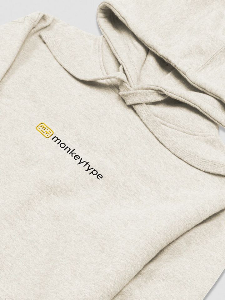 Dark Wordmark Hoodie (Embroidered) product image (1)