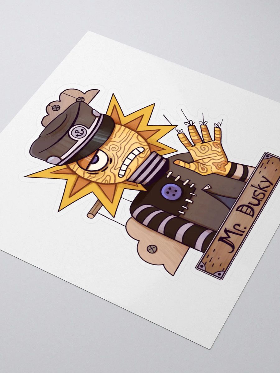 Mr. Dusky Sticker product image (3)