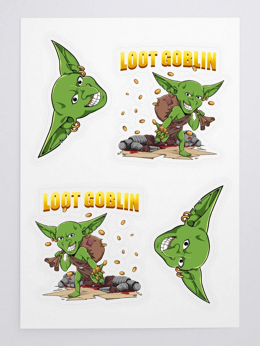 Loot Goblin Sticker Set product image (3)