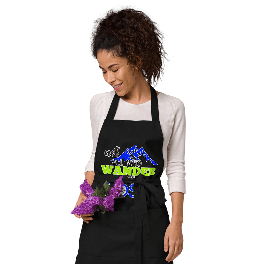 Not All Who Wander Are Lost v2 Apron product image (12)