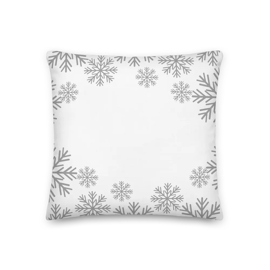 Snowflake Symphony Premium Pillow product image (4)