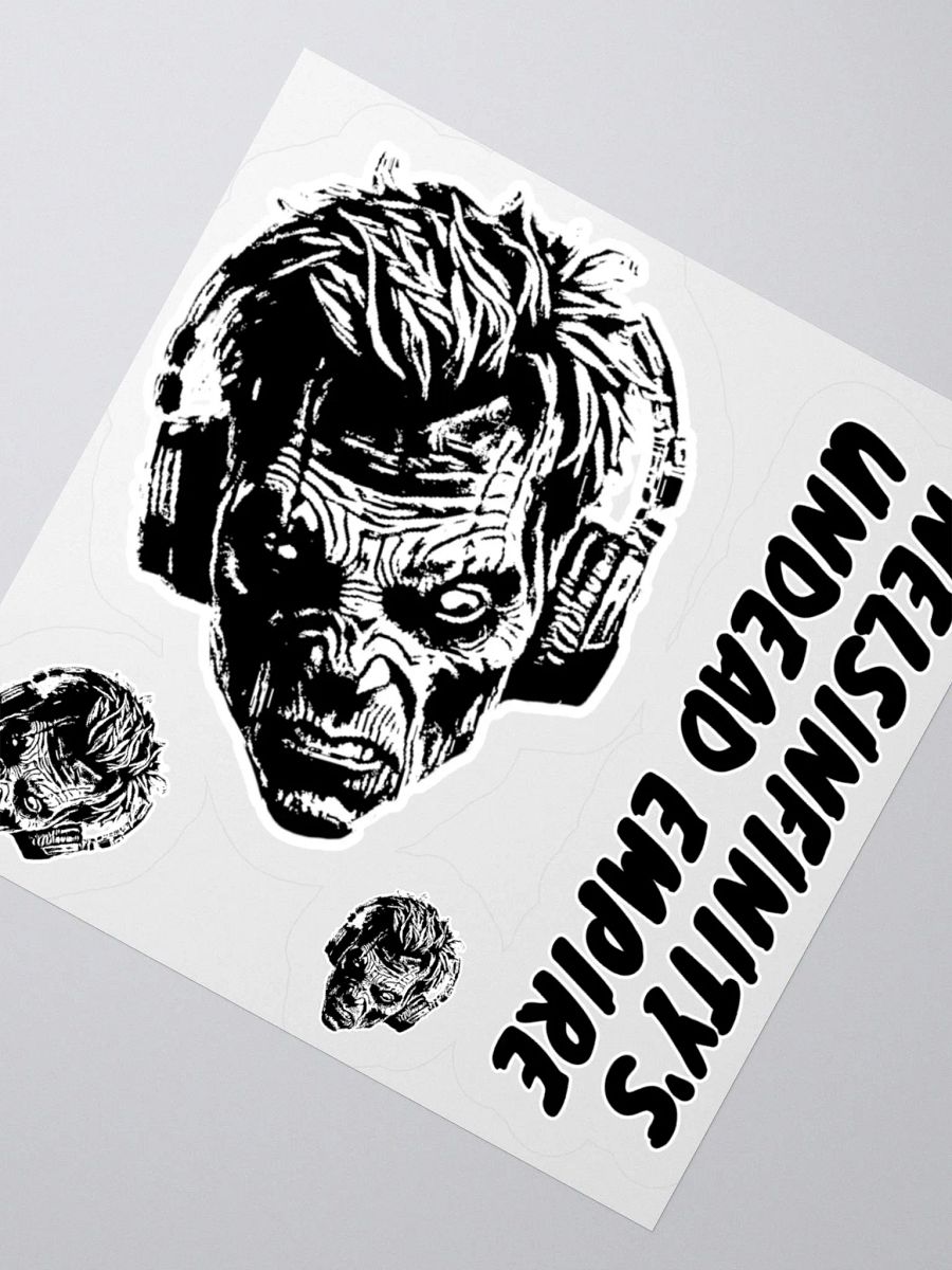 Nels Undead Empire Kiss Cut Stickers (White Edge) product image (4)