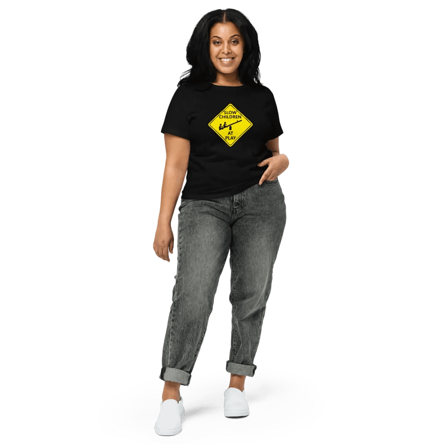 SLOW | Women's | Cotton Heritage High-Waisted Tee product image (3)