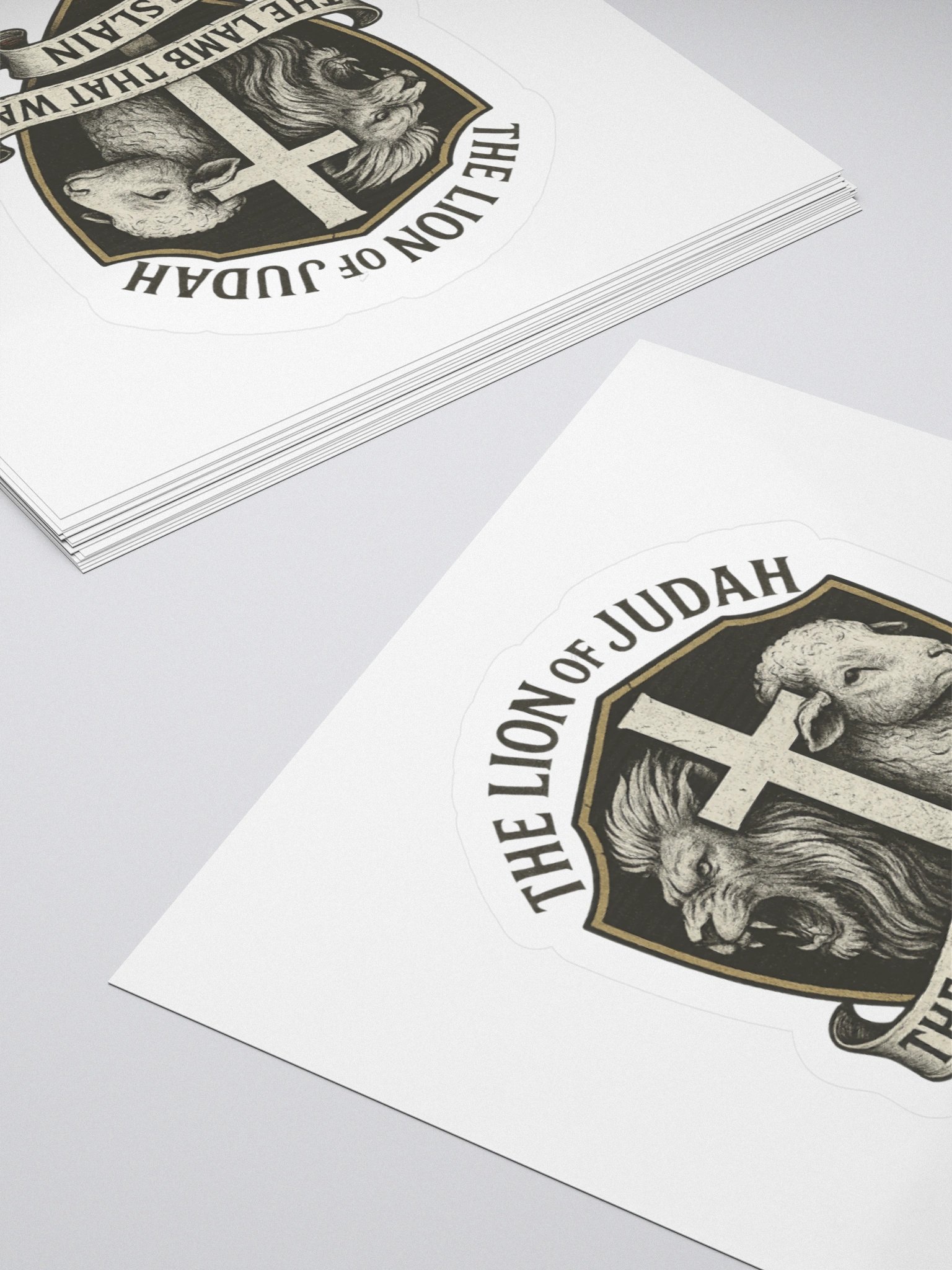 Lion of Judah/Lamb that was Slain sticker product image (11)