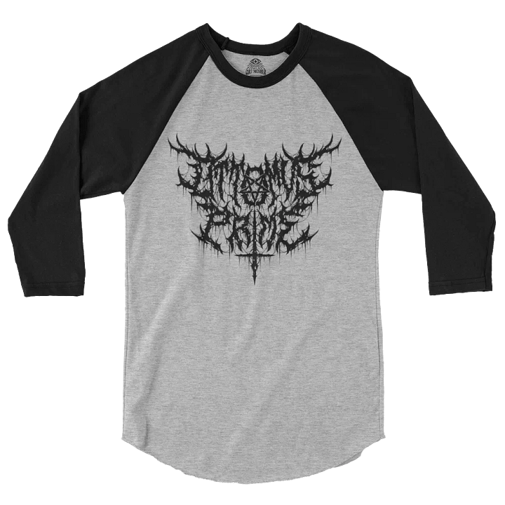 Ottomus Prime Metal Logo Baseball Tee (Black Logo) product image (2)