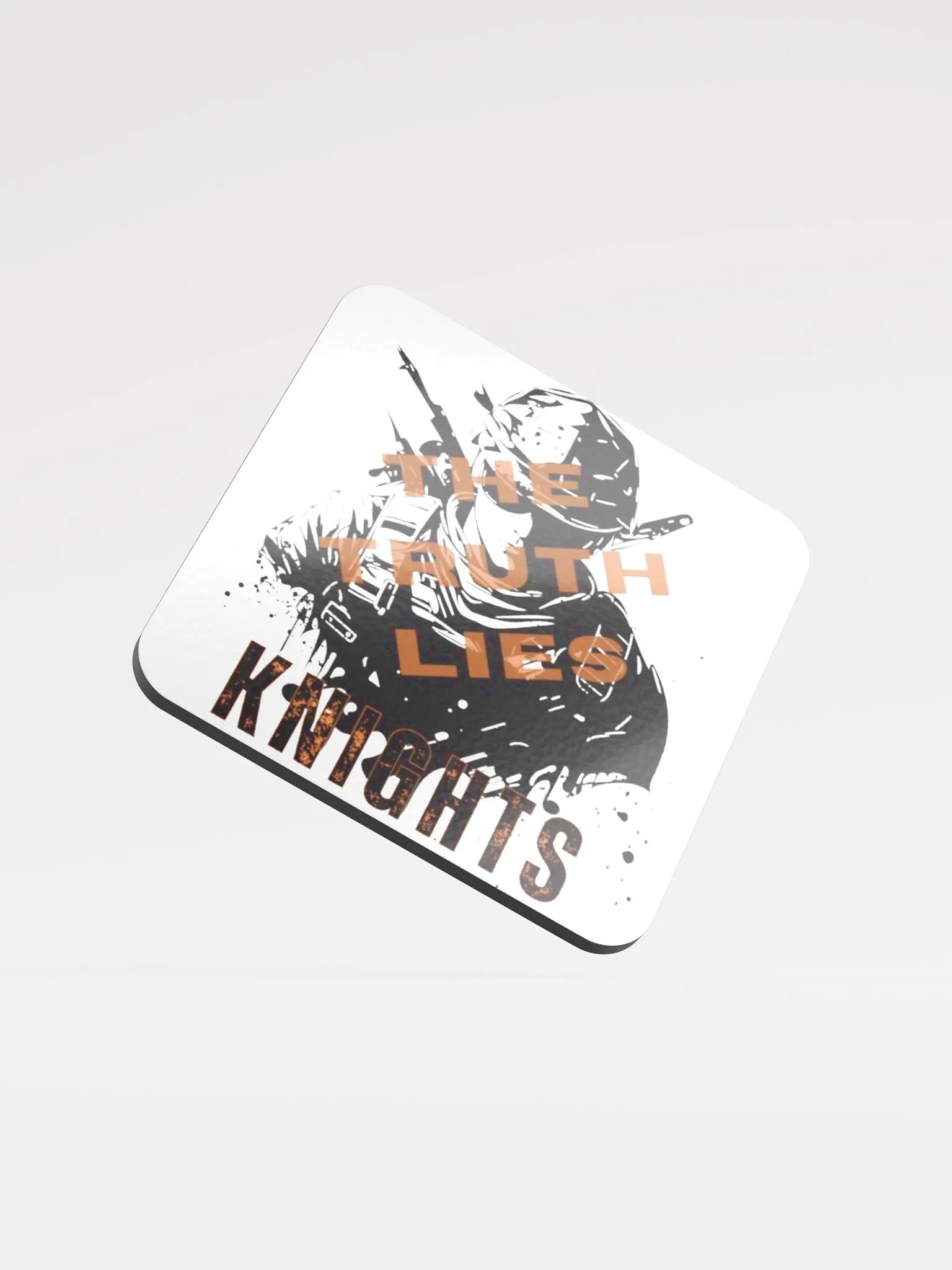 Knight's Truth Lies Coaster product image (1)