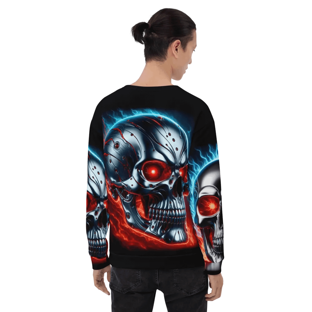 Ethereal Power Skull - Unisex Sweatshirt #7 product image (9)