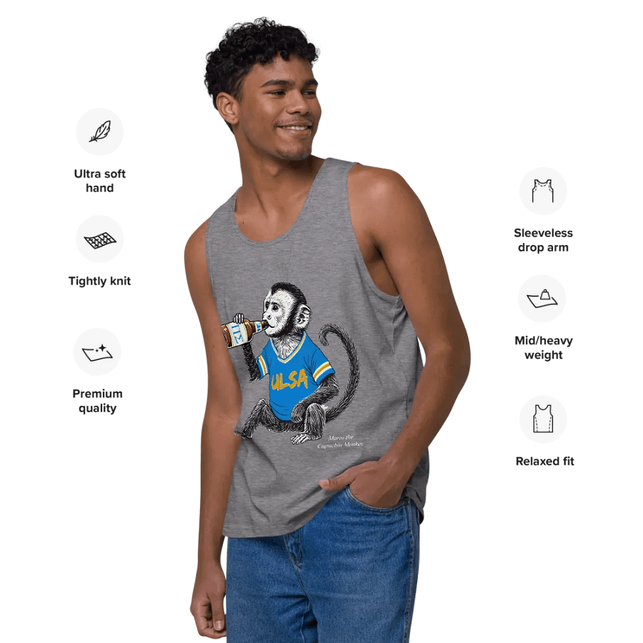 Mario the Capuchin Men's Tanktop product image (127)